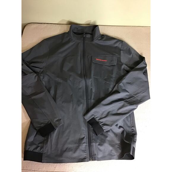 Duluth Mens Lightweight “ Bardon Peak” Track Jacket Sz.Med Gray NWT Active Wear - Picture 4 of 8